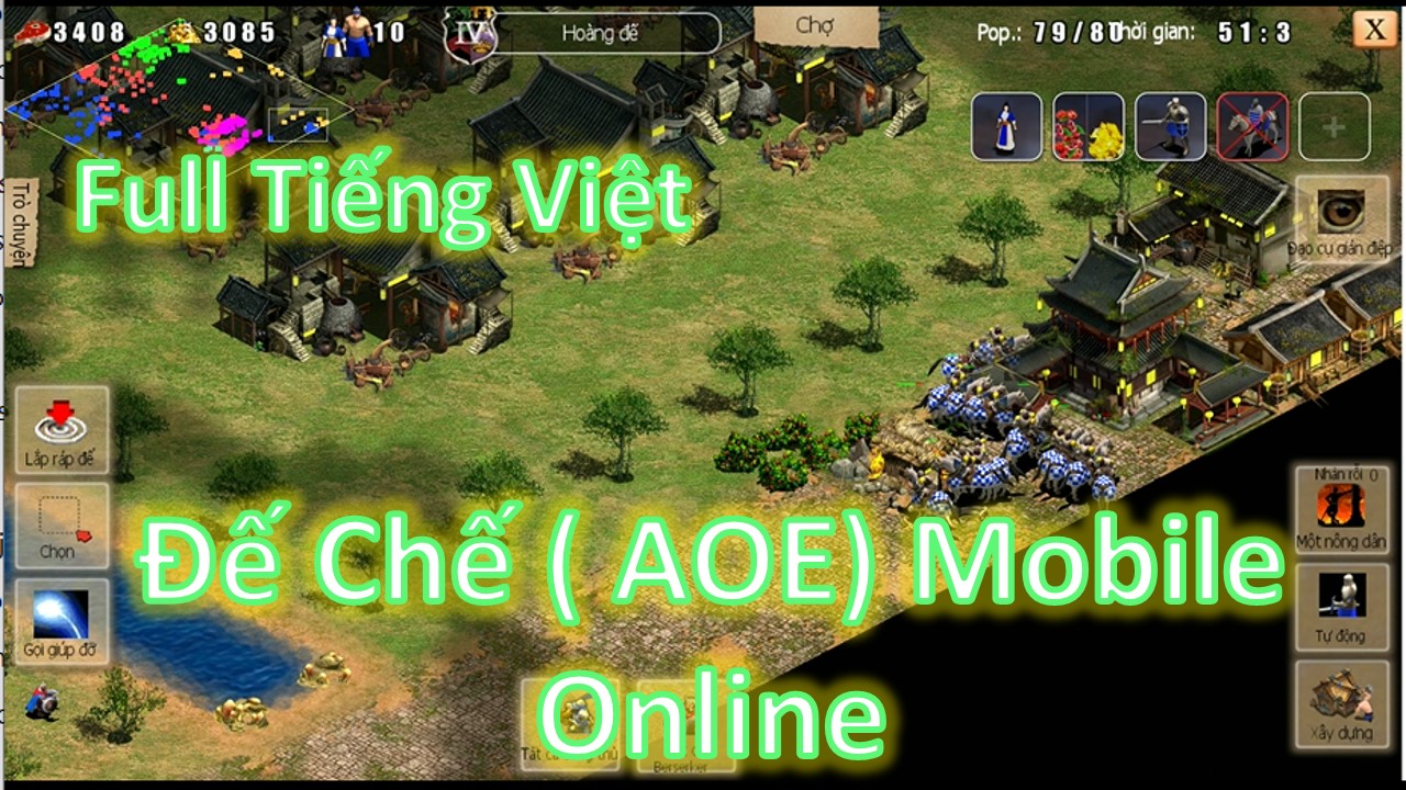 Đế Chế Mobile Online Bản Quốc Tế Hỗ Trợ Tiếng Việt - Trường Tiểu Học Thủ Lệ