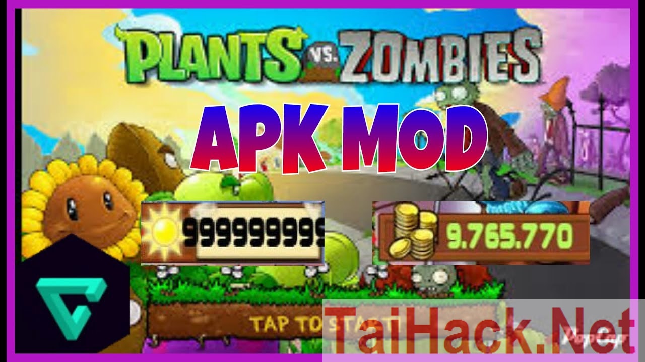 Hack Plants Vs. Zombies Mod Full Tiền, Mặt Trời – Game Hoa Quả Nổi Giận  Android - Trường Tiểu Học Thủ Lệ