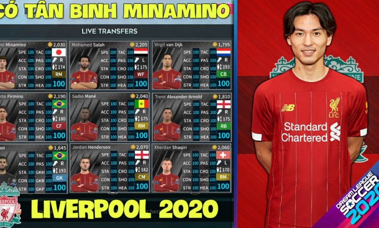 Hướng Dẫn Hack Đội Hình Liverpool 2019/2020 Có Tân Binh Takumi Minamino Dream  League Soccer 2020 - Trường Tiểu Học Thủ Lệ